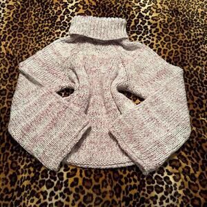 Urban Outfitters Women's Pink/Purple Sweater